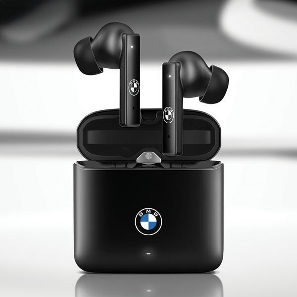 Słuchawki Bluetooth BMW Signature TWS + stacja dokująca - czarne