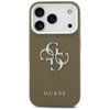 Etui Guess Grained Big 4G Classic Logo   do iPhone 17 Pro brązowy