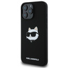 Karl Lagerfeld KLHMP16LSCHPPLK iPhone 16 Pro czarny/black HC MagSafe Sil Choupette Head Print