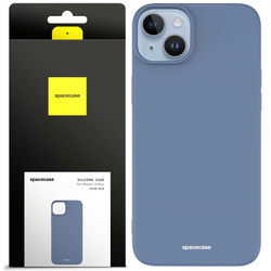 Spacecase Etui Silicone Case iPhone 14 Plus blue
