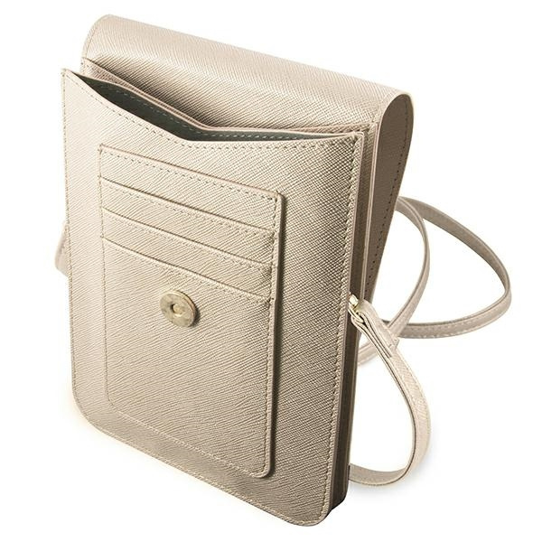 Guess Torebka GUWBRSAVSLG złoty/gold Saffiano Script