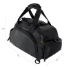 Wozinsky Travel Sports Bag Backpack Hand Luggage Bag 40x20x25 cm for Airplane Black (WSB-B01)