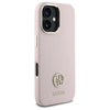 Guess GUHCP16SM4DGPP iPhone 16 6.1"      jasnoróżowy/pink hardcase Silicone Logo Strass 4G