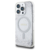 Guess GUHMP16LRGRGES iPhone 16 Pro 6.3"  srebrny/silver hardcase Resin Gradient Glitter MagSafe