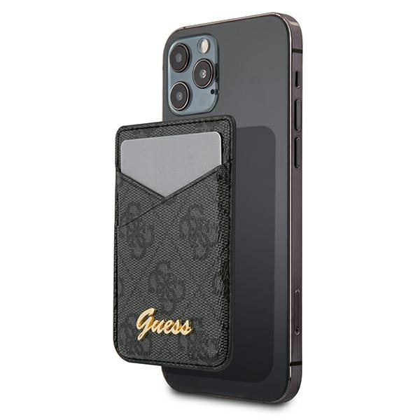 Guess Wallet Card Slot GUWMS4GTLBKMagSafe 4G szary/grey