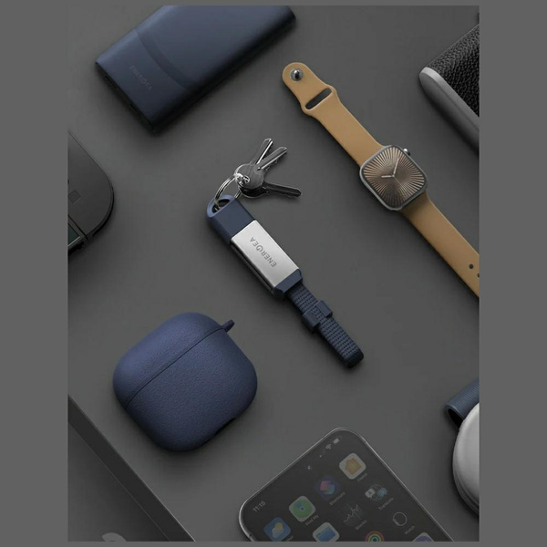 Kabel Energea Sheath Key 2w1 USB-C do    USB-C/USB-A 480Mbps 60W 15cm gunmetal