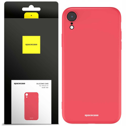 Spacecase Etui Silicone Case iPhone Xr red