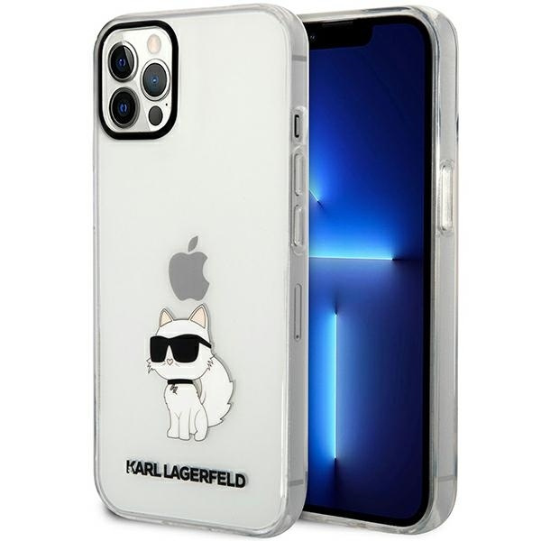KARL LAGERFELD KLHCP12MHNCHTCT IPHONE 12/12 PRO 6.1 "TRANSPARENT HARDCASE IKONIK CHUPETTE