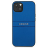 Guess GUHCP13SPSASBBL iPhone 13 mini 5,4" niebieski/blue Saffiano Strap