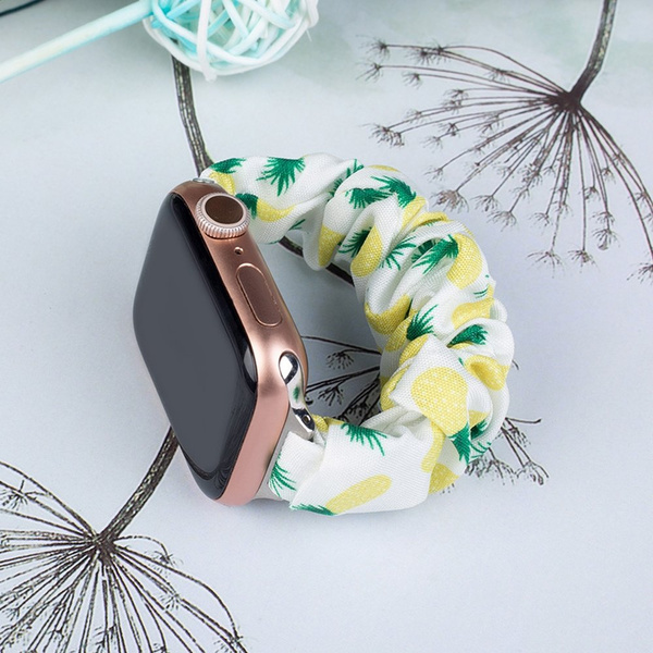 CLOTH WATCH 7 BAND 7/6/5/4/3/2 / SE (41/40 / 38MM) STRAP BRACELET BRACELET WITH ELASTIC PINEAPPLE