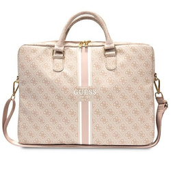 Guess Torba GUCB15P4RPSP 16" różowy/pink 4G Printed Stripes
