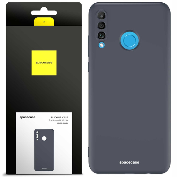 Spacecase Etui Silicone Case Huawei P30 Lite black