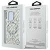 Etui Karl Lagerfeld IML Karl Script      Pattern MagSafe do iPhone 16 Pro Max biały