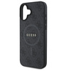 Guess GUHMP16SG4GFRK iPhone 16 6.1" czarny/black hardcase 4G Ring Classic Logo MagSafe