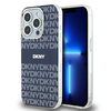 DKNY DKHMP15LHRHSEB iPhone 15 Pro6.1" niebieski/blue hardcase IML Mono & Stripe MagSafe