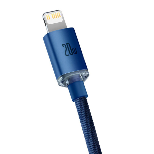 Baseus CAJY000303 Lightning - USB-C PD cable 20W 480Mb/s 2m - blue