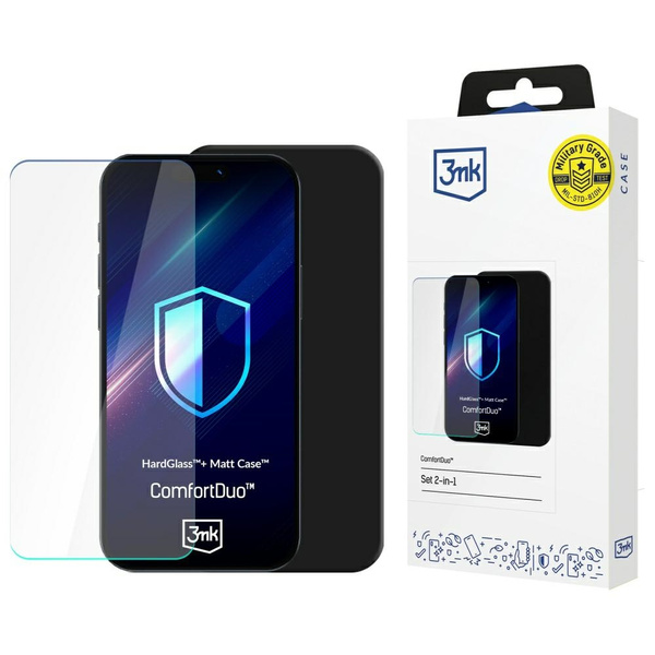 Zestaw 3MK ComfortDuo Matt Black do      Xiaomi 15