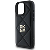 DKNY DKHCP16LPQDSLK iPhone 16 Pro 6.3"czarny/black Quilted Stack Logo