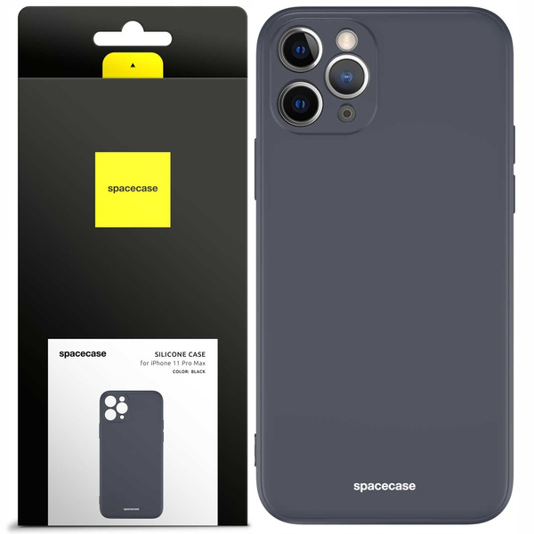 Spacecase Etui Silicone Case iPhone 11 Pro Max black