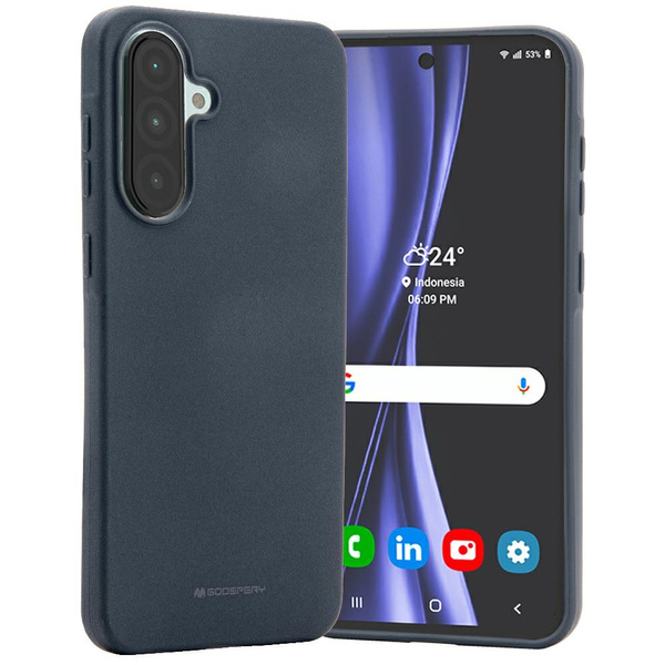 Etui Mercury Soft do Samsung Galaxy A36 granatowy