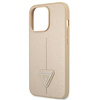 Guess GUHCP13LPSATLE iPhone 13 Pro/ 13 6,1" beżowy/beige hardcase SaffianoTriangle Logo