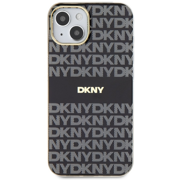 DKNY DKHMP15SHRHSEK iPhone 15 / 14 / 136.1" czarny/black hardcase IML Mono & Stripe MagSafe