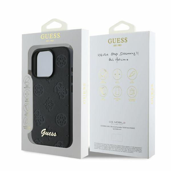 Guess GUHCP16XG4GFGR iPhone 16 Pro Max 6.9" czarny/black hardcase 4G Classic