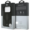 Etui Mercedes Leather The Move MagSafe   do iPhone 17 Pro czarny