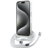 Karl Lagerfeld KLHMP15LHCKHNT iPhone 15 Pro 6.1" hardcase transparent Crossbody IML Karl Head Magsafe