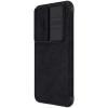 Nillkin Qin Leather Pro Case etui Samsung Galaxy S23+ pokrowiec z klapką osłona na aparat czarne