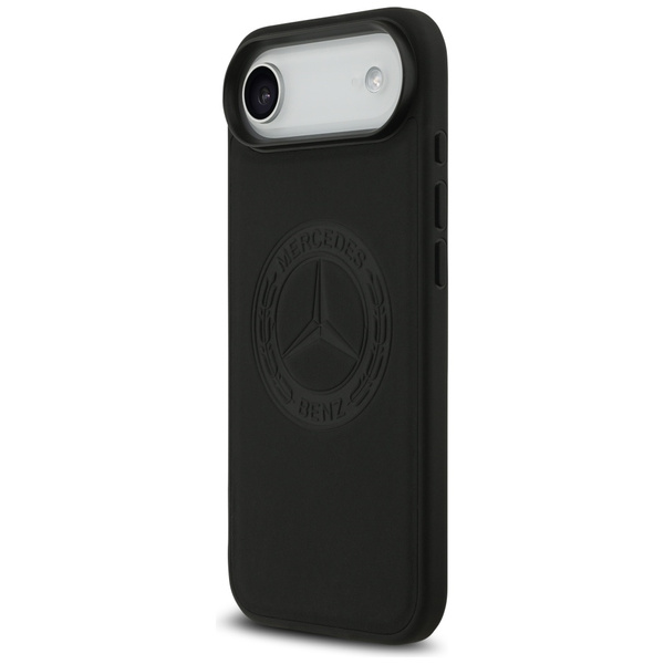 Etui Mercedes Leather Vintage Logo       MagSafe do iPhone Air czarny