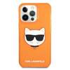 KARL LAGERFELD KLHCP13LCHTRO IPHONE 13 PRO / 13 6.1 "ORANGE / ORANGE HARDCASE GLITTER CHOUPETTE FLUO