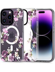 ETUI TECH-PROTECT MAGMOOD MAGSAFE APPLE IPHONE 13 PRO SPRING FLORAL