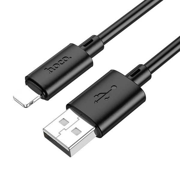 Kabel USB A do Lightning Hoco 2,4A 2 m X88 czarny