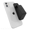 CLCKR 41885 UCHWYT NA TELEFON  RING Z PODSTAWKĄ SIZE S LINES CZARNY