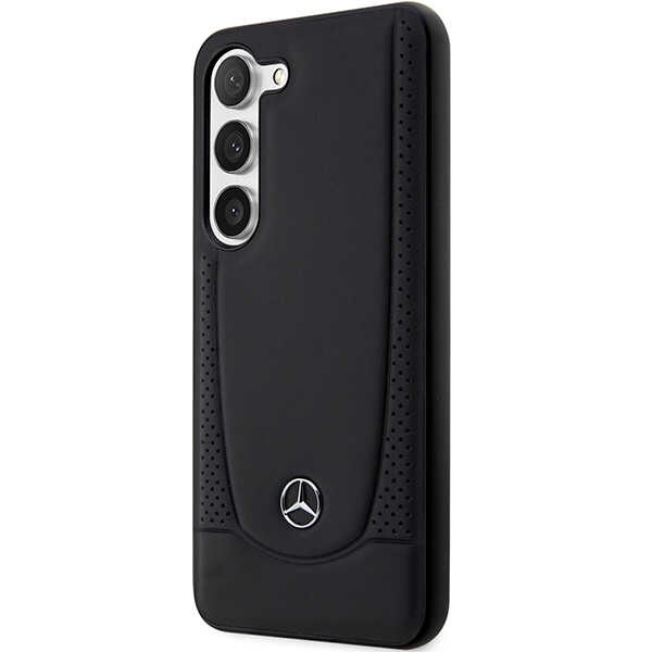 Mercedes Leather Urban case for Samsung Galaxy S23 - black