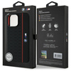 BMW BMHMP16X23SHER iPhone 16 Pro Max      6.9" czarny/black hardcase Silicone Hexagon Red Line MagSafe