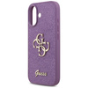 Etui Guess Fixed Glitter Big 4G do       iPhone 17 liliowy