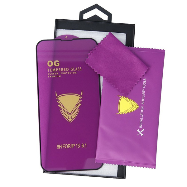 Szkło hartowane OG Premium do Xiaomi Redmi Note 12 4G / Note 12 5G czarna ramka