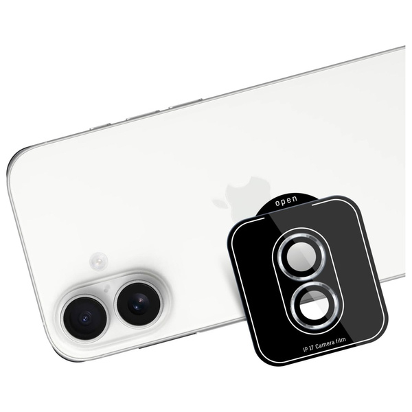 Ochrona na obiektyw aparatu 3MK Lens     Protection Pro do Apple iPhone 17 srebrny
