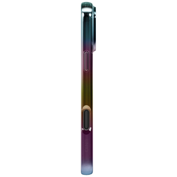 Etui UNIQ Iridescia do iPhone 17 Pro Max Magclick Charging midnight quartz