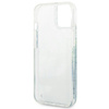 Guess GUHCP14MLFLSN iPhone 14 Plus / 15 Plus 6.7" zielony/green hardcase Flower Liquid Glitter