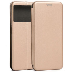 Beline Etui Book Magnetic Xiaomi Poco M5 złoty/gold