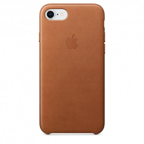 APPLE LEATHER CASE IPHONE 7 / 8 MMY22ZM/A SADDLE MMY22ZM/A BROWN OPEN PACKAGE
