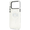 Etui Karl Lagerfeld IML Choupette Sketch Logo MagSafe do iPhone 17 Pro Max przezroczysty