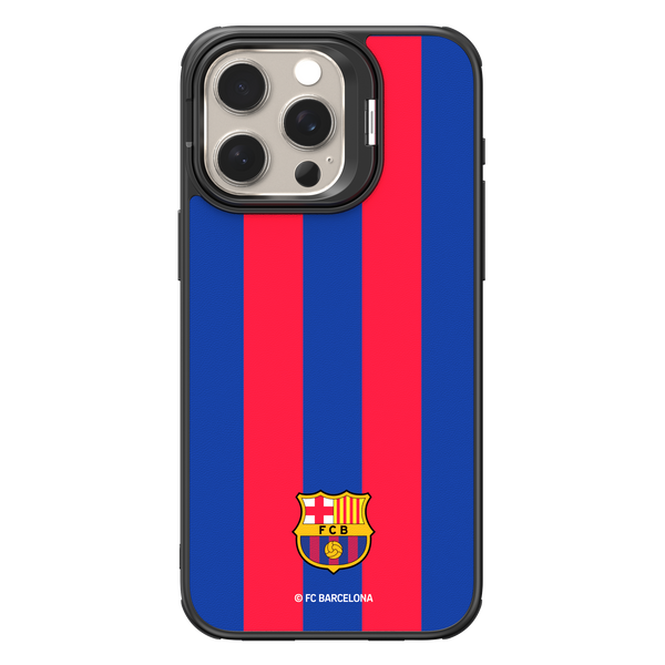Etui FC Barcelona do iPhone 15 Pro Max Magnetic Case MagSafe OCFCBMCIP15PMBG BG