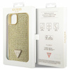 Guess GUHCP14SHDGTPD iPhone 14 / 15 / 13 6.1" złoty/gold hardcase Rhinestone Triangle