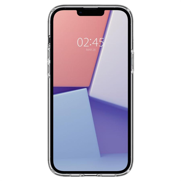 Etui Spigen Ultra Hybrid Mag z MagSafe na iPhone 14 Plus - przezroczysto-czarne