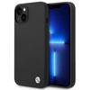 Etui BMW Silicone Metal Logo na iPhone 14 - czarne