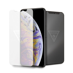 Guess szkło hartowane GUTGMI65TR iPhoneXs Max Invisible Logo